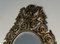 Lampade da parete Luigi XIV in bronzo e specchio, set di 2, Immagine 7