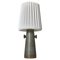Lámpara de pie escandinava moderna de gres atribuida a Palshus & Le Klint, Dinamarca, años 50, Imagen 1