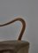 Poltrona de roble y terciopelo atribuido a Alfred Christensen para Slagelse Furniture Works, años 50, Imagen 8