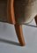 Poltrona de roble y terciopelo atribuido a Alfred Christensen para Slagelse Furniture Works, años 50, Imagen 15