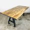 Industrial Dining Table with Machine Parts Oxidaad, 1920s 4