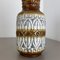 Jarrón de cerámica Fat Lava atribuido a Bay Ceramics, Alemania, años 70, Imagen 12