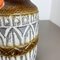 Jarrón de cerámica Fat Lava atribuido a Bay Ceramics, Alemania, años 70, Imagen 14