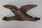 Appendiabiti antico intagliato a mano con uccellino e tre ganci in legno, Germania, anni '20, Immagine 2