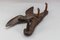Antique Hand-Carved Hat Rack with Bird and Three Wooden Hooks, Germany, 1920s 6