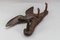 Antique Hand-Carved Hat Rack with Bird and Three Wooden Hooks, Germany, 1920s, Image 6