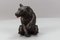 Antique Black Forest Carved Seated Bear Figure, 1890s 10