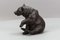 Antique Black Forest Carved Seated Bear Figure, 1890s 9