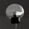 Lampadaire Vintage Noir, Argent et Blanc, 1970s 6