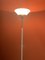 Lámpara de pie italiana en blanco, años 80, Imagen 4