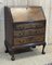 English Donkey Back Secretaire in Walnut, 1930s 4