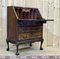 English Donkey Back Secretaire in Walnut, 1930s, Image 11