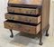 English Donkey Back Secretaire in Walnut, 1930s 16