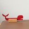 Knife Rests in Wood and Metal in Red by Alto Duo, Set of 6 7