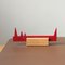 Knife Rests in Wood and Metal in Red by Alto Duo, Set of 6 3