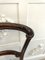 Sillas de comedor victorianas antiguas de palisandro tallado, década de 1850. Juego de 6, Imagen 8