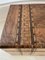 Scrittoio grande antico vittoriano in legno di noce e parquet intarsiato, metà XIX secolo, Immagine 10