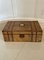 Large Antique Victorian Quality Burr Walnut Parquetry Inlaid Writing Box, 1860s 2