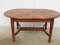 Extendable Oval Dining Table in Exotic Wood, 2000s, Image 2