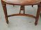 Extendable Oval Dining Table in Exotic Wood, 2000s 10