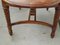 Extendable Oval Dining Table in Exotic Wood, 2000s, Image 10