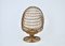 Italian Rattan Egg Chair, 1960s 4