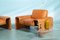 Leather Sofa and Armchair from Hain & Thome, 1970s, Set of 2 15