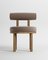 Modern Moca Chair in Boucle and Oak by Collector Studio 1