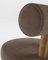 Modern Moca Chair in Boucle and Oak by Collector Studio 2