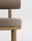 Modern Moca Chair in Boucle and Oak by Collector Studio 3
