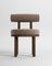 Modern Moca Chair in Boucle and Oak by Collector Studio 1