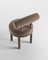 Modern Moca Chair in Boucle and Oak by Collector Studio 5