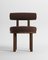 Modern Moca Chair in Boucle and Oak by Collector Studio 1