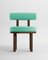 Modern Moca Chair in Boucle and Oak by Collector Studio 1