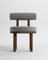 Modern Moca Chair in Boucle and Oak by Collector Studio 1