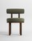 Modern Moca Chair in Boucle and Smoked Oak by Collector Studio, Image 1