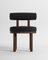 Modern Moca Chair in Boucle and Smoked Oak by Collector Studio, Image 1