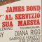 Affiche James Bond 007 on Her Majestys Secret Service, Italie, 1969 14