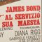 Italienischer James Bond 007 auf Her Majestys Secret Service Poster, 1969 14