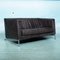 Postmodernes Kubik Sofa aus Leder von Gerard van der Berg für Montis, Niederlande, 1980er 7
