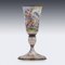 Austrian Silver and Enamel Goblet, Vienna, 1880s, Image 2