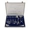 Danish Silver Bar Cutlery Service from W&S Sorensen, 1960s, Set of 13, Image 1