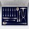 Danish Silver Bar Cutlery Service from W&S Sorensen, 1960s, Set of 13 2