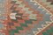 Turkish Kilim Rug in Pastel Wool, Image 6