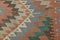 Turkish Kilim Rug in Pastel Wool, Image 12