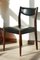 Skai and Teak Chairs, 1960s, Set of 6 1