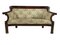 Biedermeier Walnut Veneer Sofa, Image 1