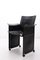 Korium Armchair in Black Leather by Matteo Grassi, 1970s, Set of 2 8