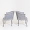 Pipe Mesh Chairs in the style of Louis Quinze, Set of 2 7