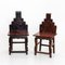 Chinese Wooden Chairs, Set of 2, Image 6